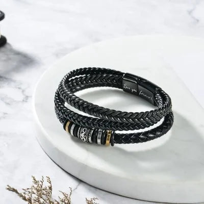 đHOT SALE - 49% OFFđTo My Son Love You Forever Bracelet