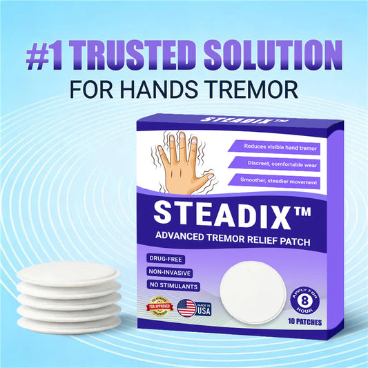 🔥 Hot Sale 70% OFF 🔥 Steadix™ Hands Tremor Control Patch | Drug-Free, Non-Invasive