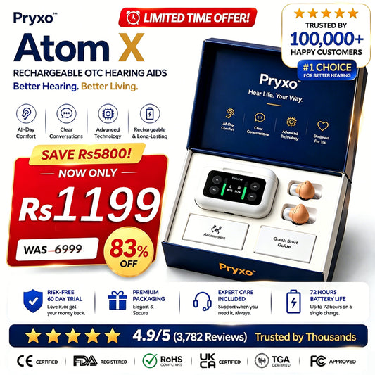 đ„ Bestseller of 2026! Pryxoâą Ear-Hook Smart AI Hearing Aid â Hear Clearly, Regain Your Confidence đ
