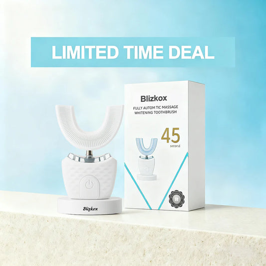 ✅ Official Store丨Blizkox™ Fully Automatic Massage Whitening Toothbrush