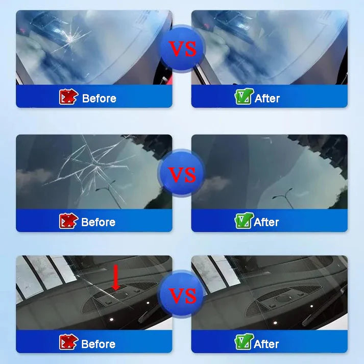 Glass Crack Repair Agent