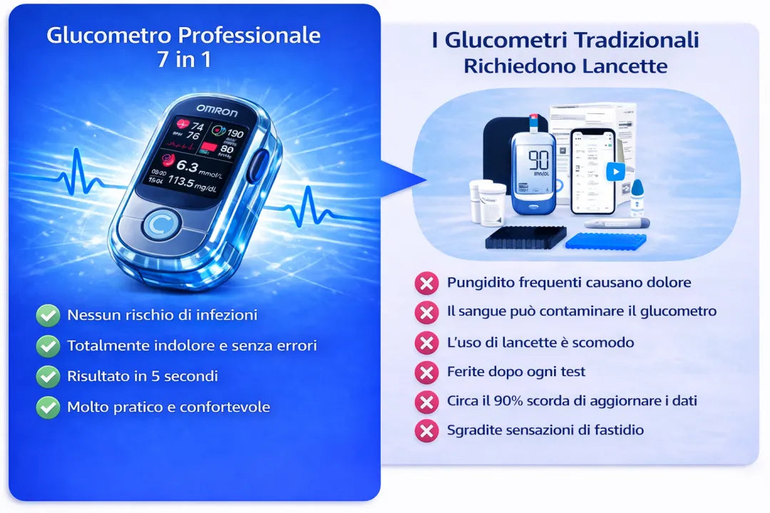 No more needles and pain! 🔥 | Omron™ Non-Invasive Blood Glucose Meter – Easy and Accurate Blood Sugar Monitoring, Wherever You Are 🔥