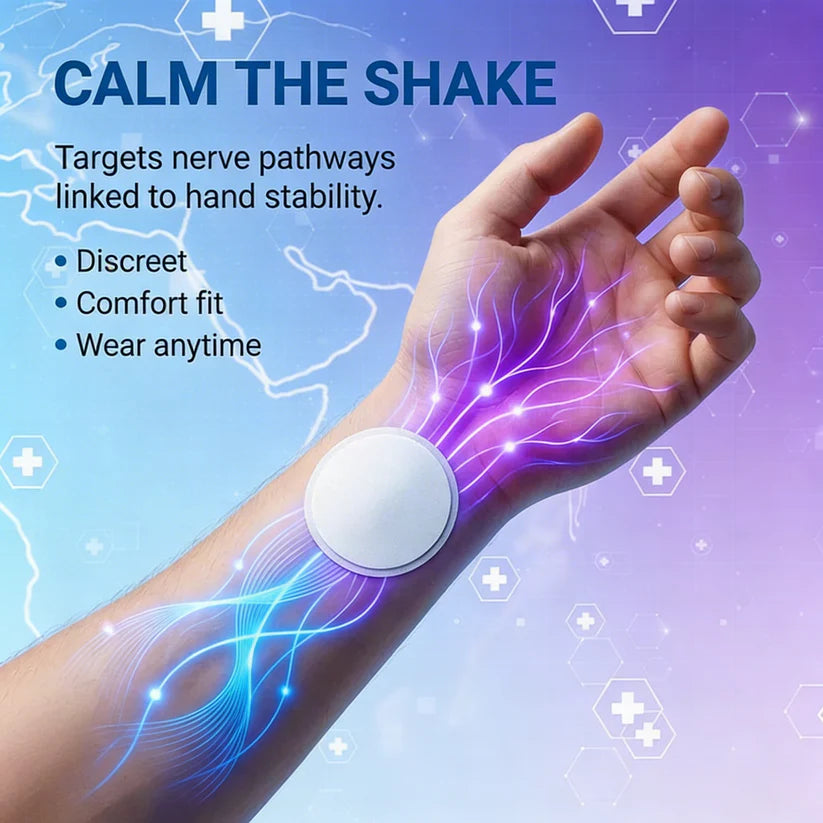 🔥 Hot Sale 70% OFF 🔥 Steadix™ Hands Tremor Control Patch | Drug-Free, Non-Invasive