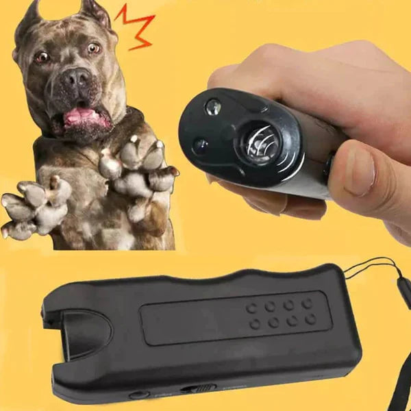 🎁Hand-held, luminous ultrasonic dog repeller for bark control