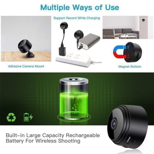 🔥Last day 49% OFF-Mini 1080 HD Wireless Magnetic Security Camera