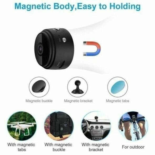 🔥Last day 49% OFF-Mini 1080 HD Wireless Magnetic Security Camera